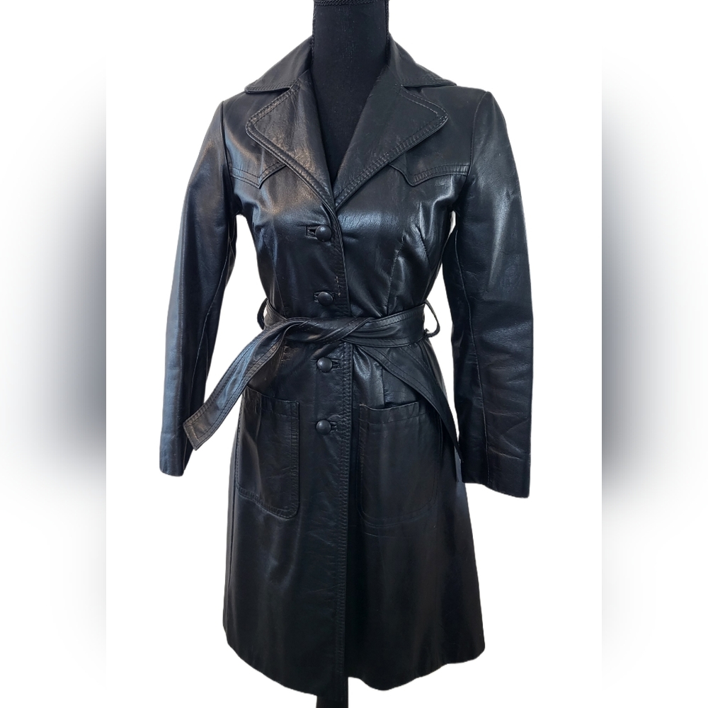 Kantex Leather Womans Jacket size 6
